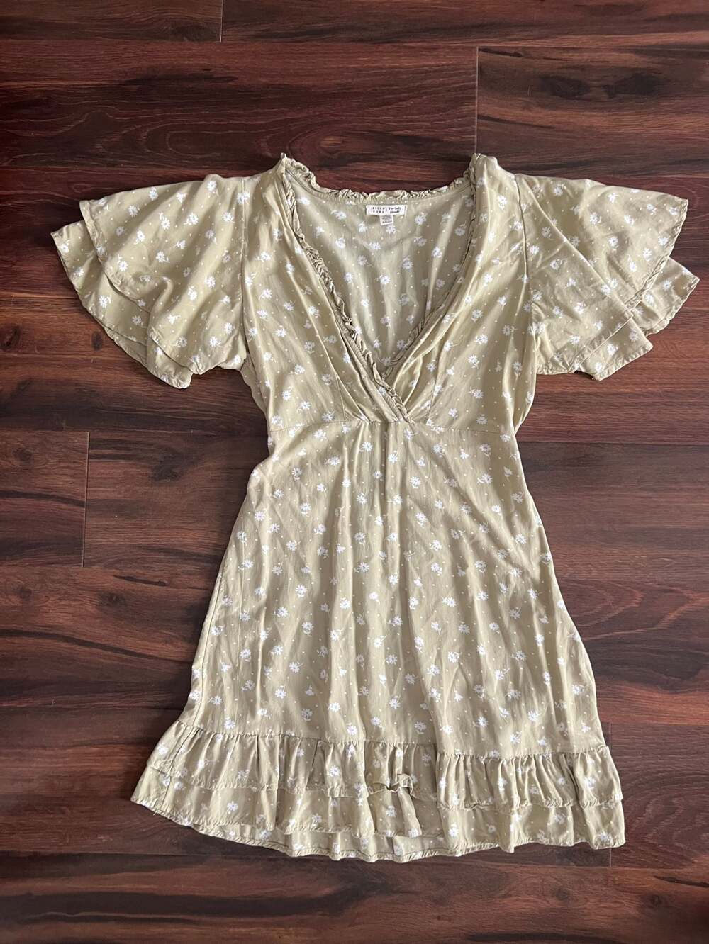 Billabong x The Salty Blonde In Bloom Floral Mini Dress, Size S - Picture 5 of 9